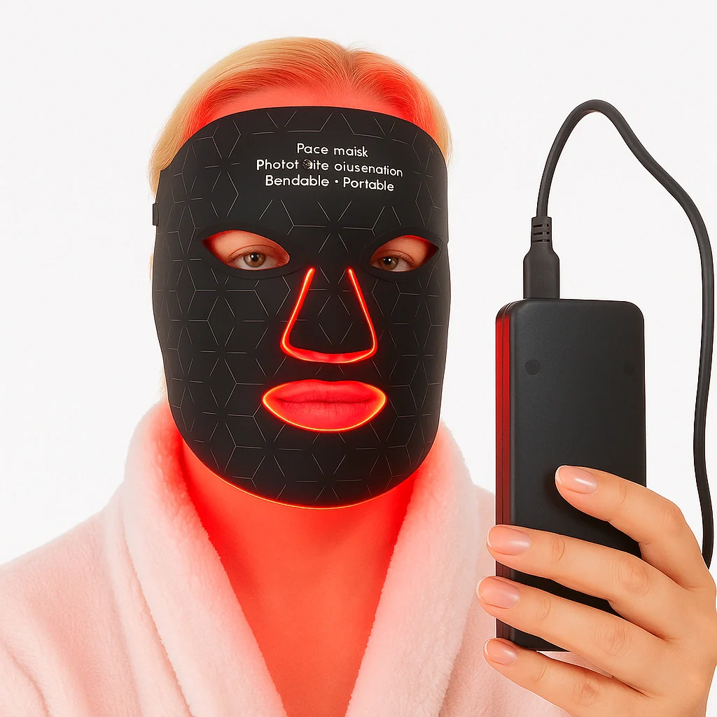 LumaGlow™ LED Light Face Mask - Image 3