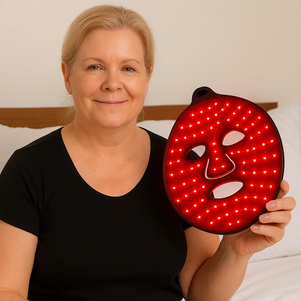 LumaGlow™ LED Light Face Mask - Image 9