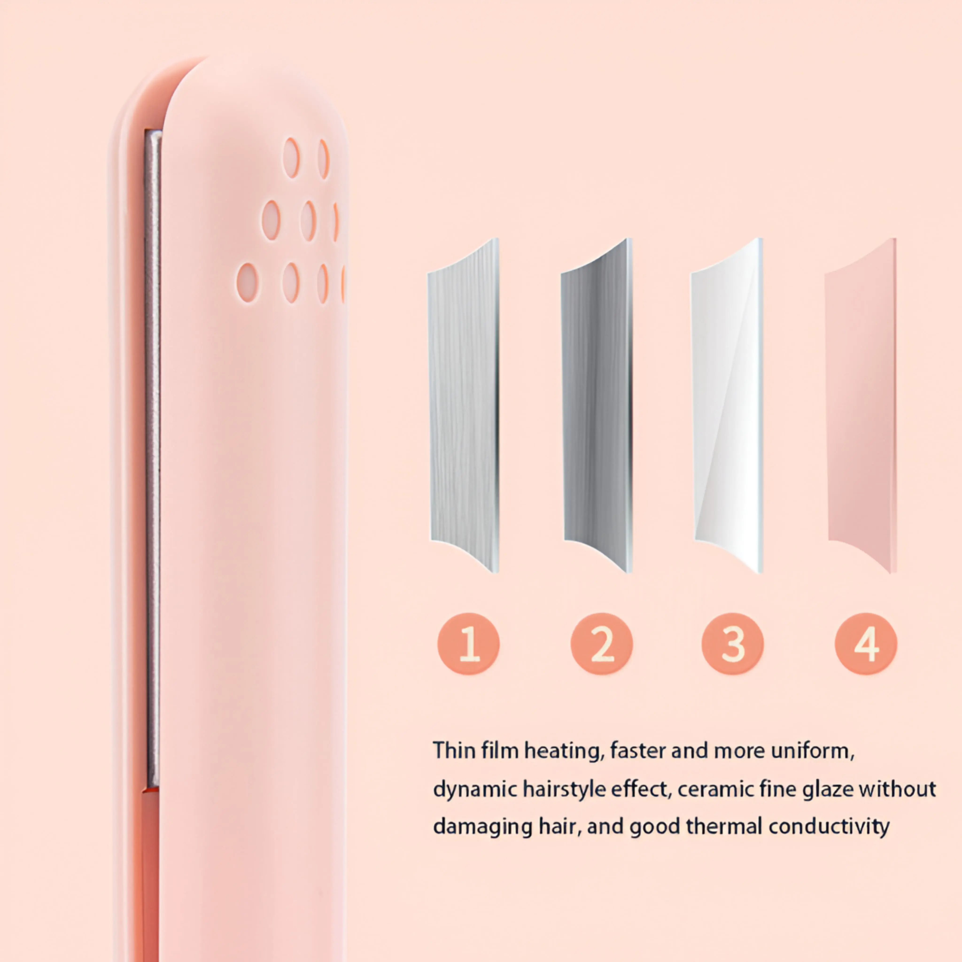 2-in-1 Mini Dual-Purpose Hair Curler - Image 3