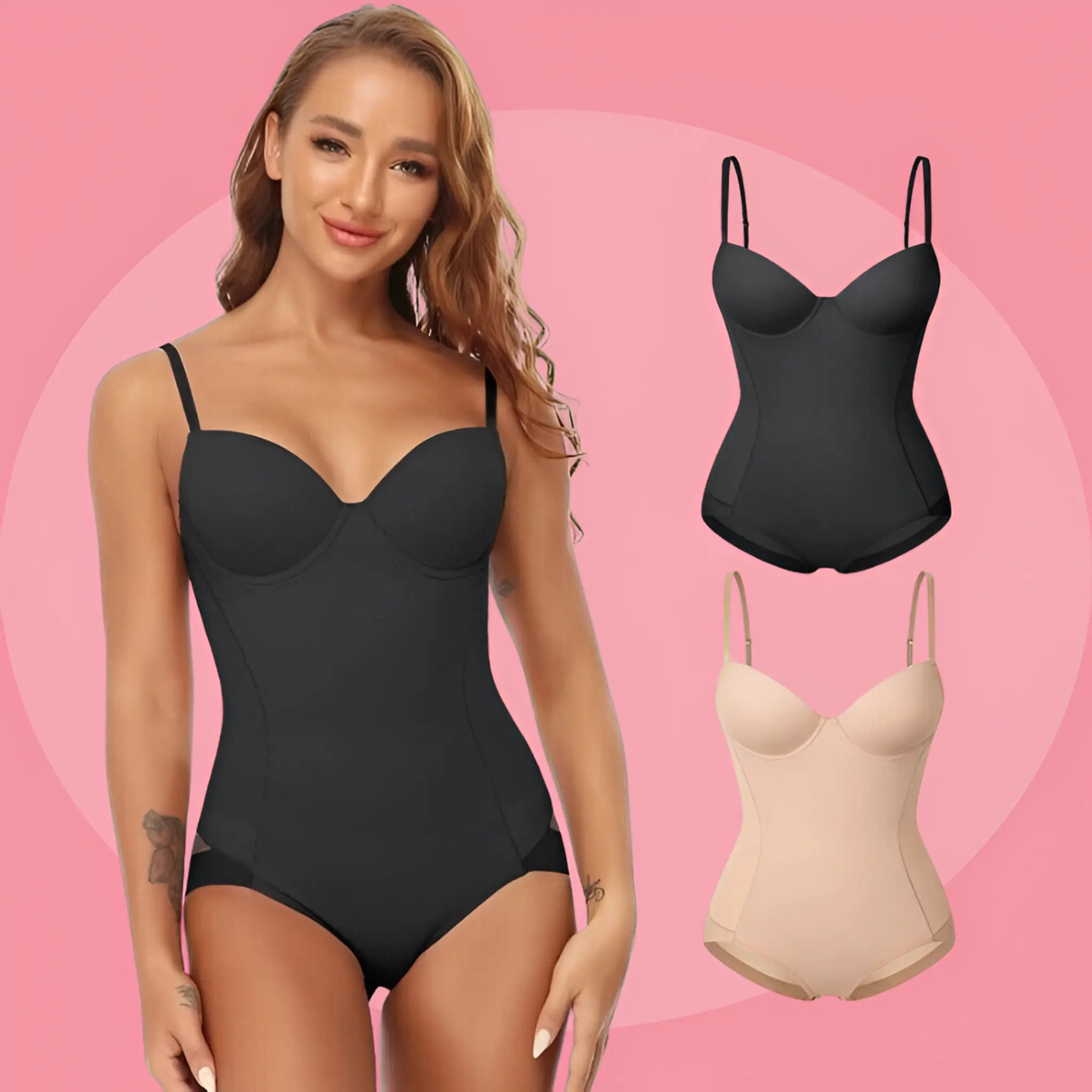 Ultimate Women's Full Body Shaper Slimming Bodysuit - Image 2