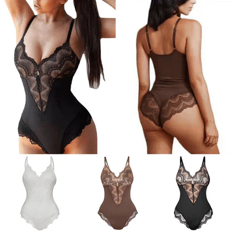 PowerSculpt™ Faja Seamless Full Body Slimming Shapewear Tummy Control Bodysuit - Image 3