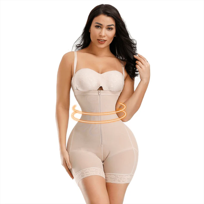 Faja Seamless Bodysuit Body Shaper Tummy Control Shapewear - Image 3