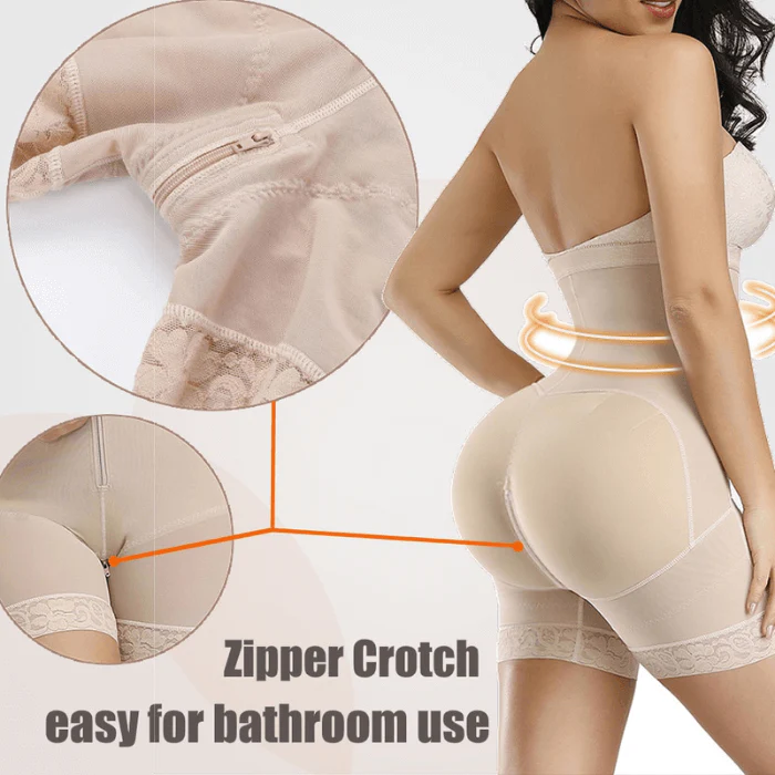 Faja Seamless Bodysuit Body Shaper Tummy Control Shapewear - Image 8