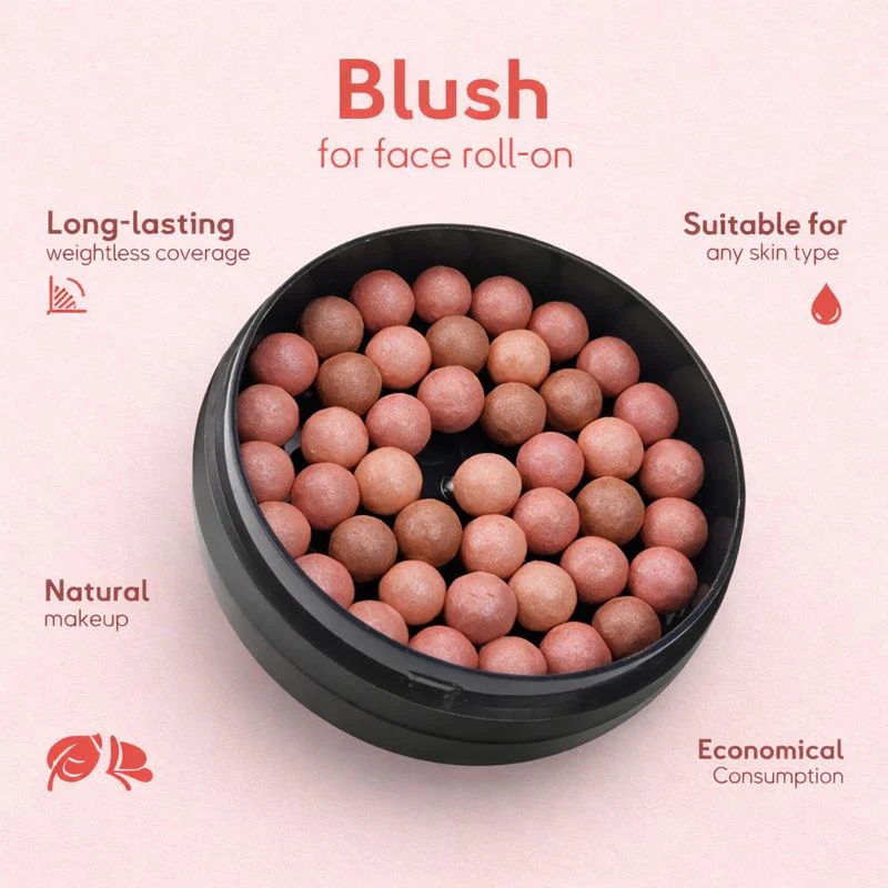 Cream Blush Mature Skin Lightweight Roller Ball Blush - Image 5
