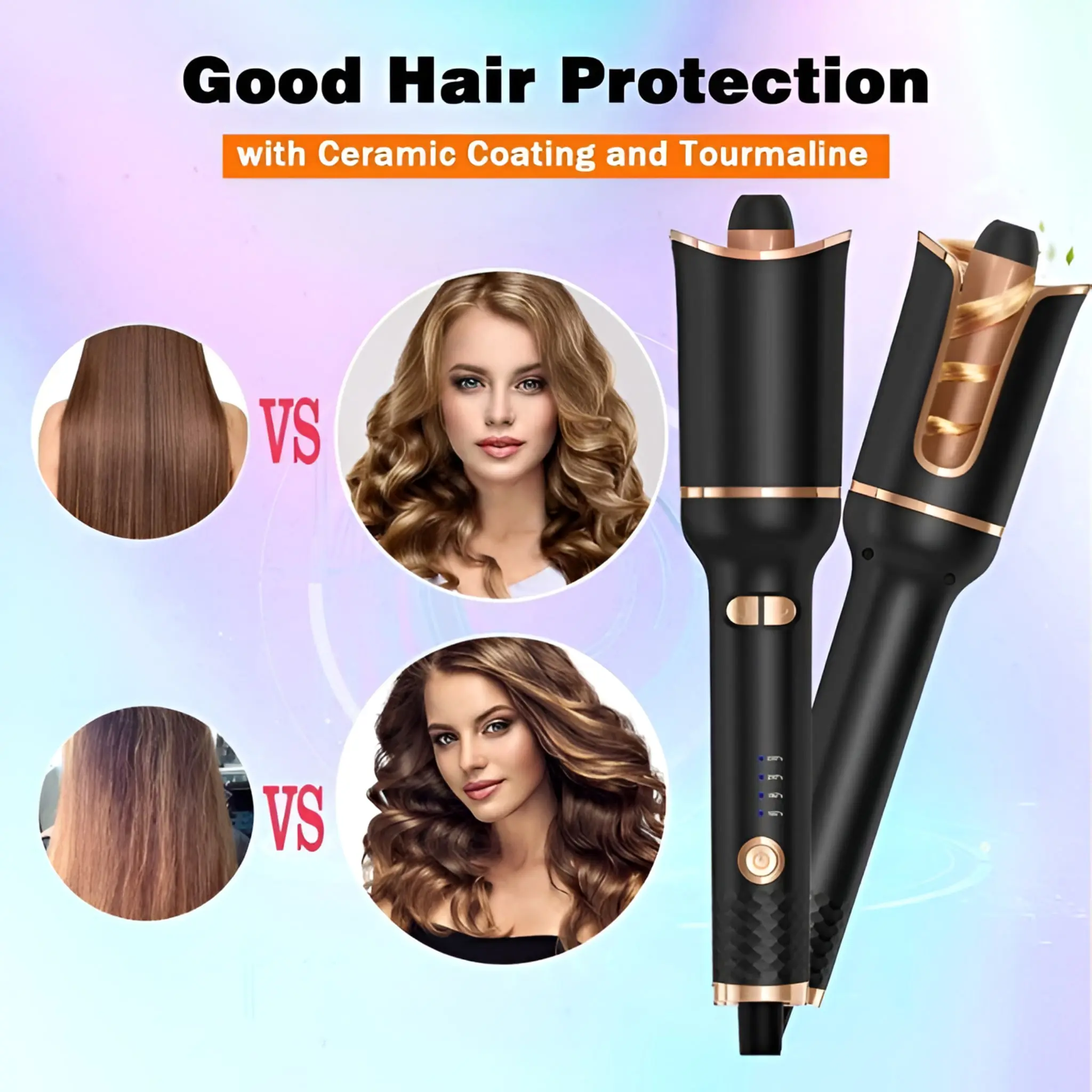 Auto Rotating Electric Hair Curler with Ceramic Technology - Image 10