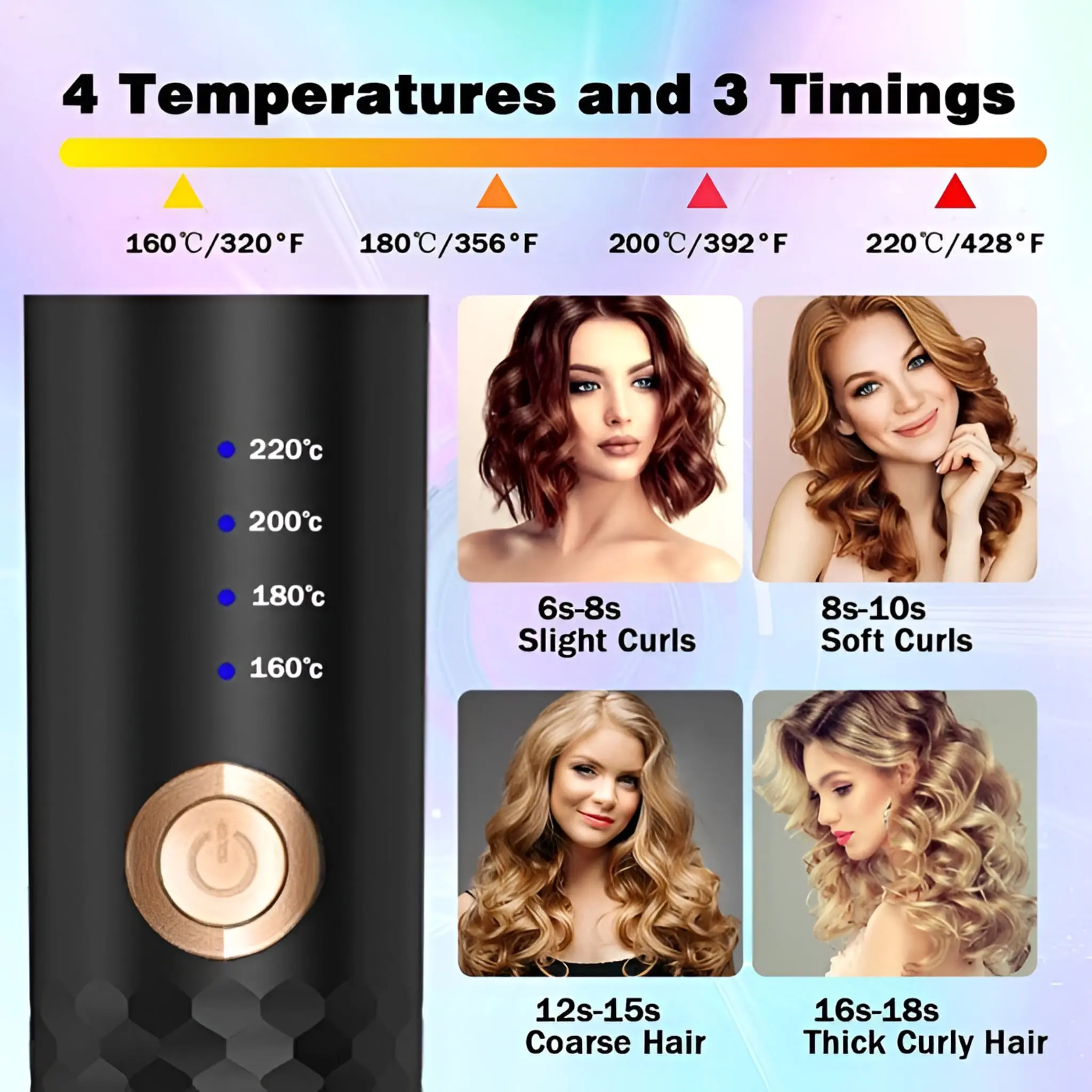 Auto Rotating Electric Hair Curler with Ceramic Technology - Image 7