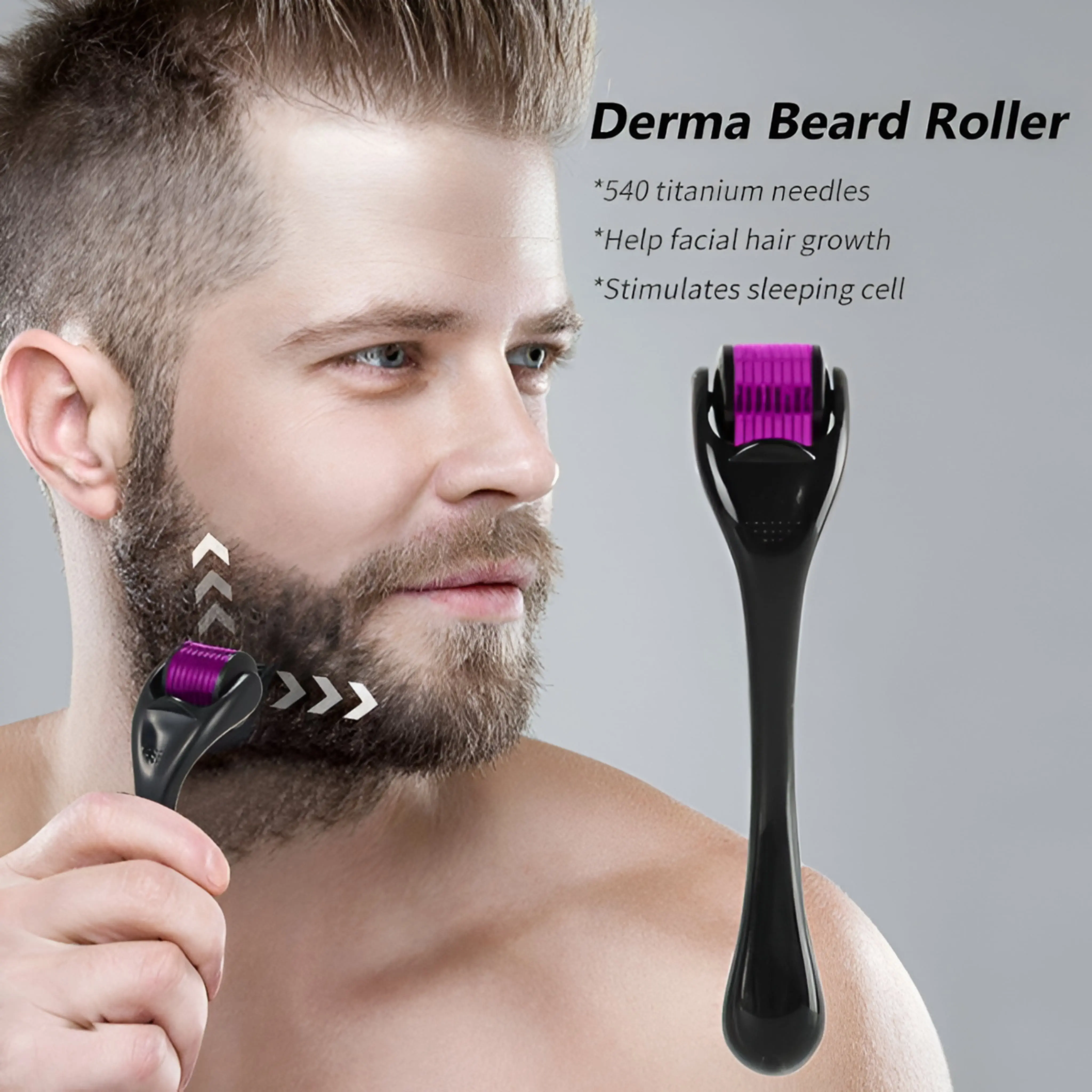 Titanium Micro Needle Skin Derma Roller - Image 9