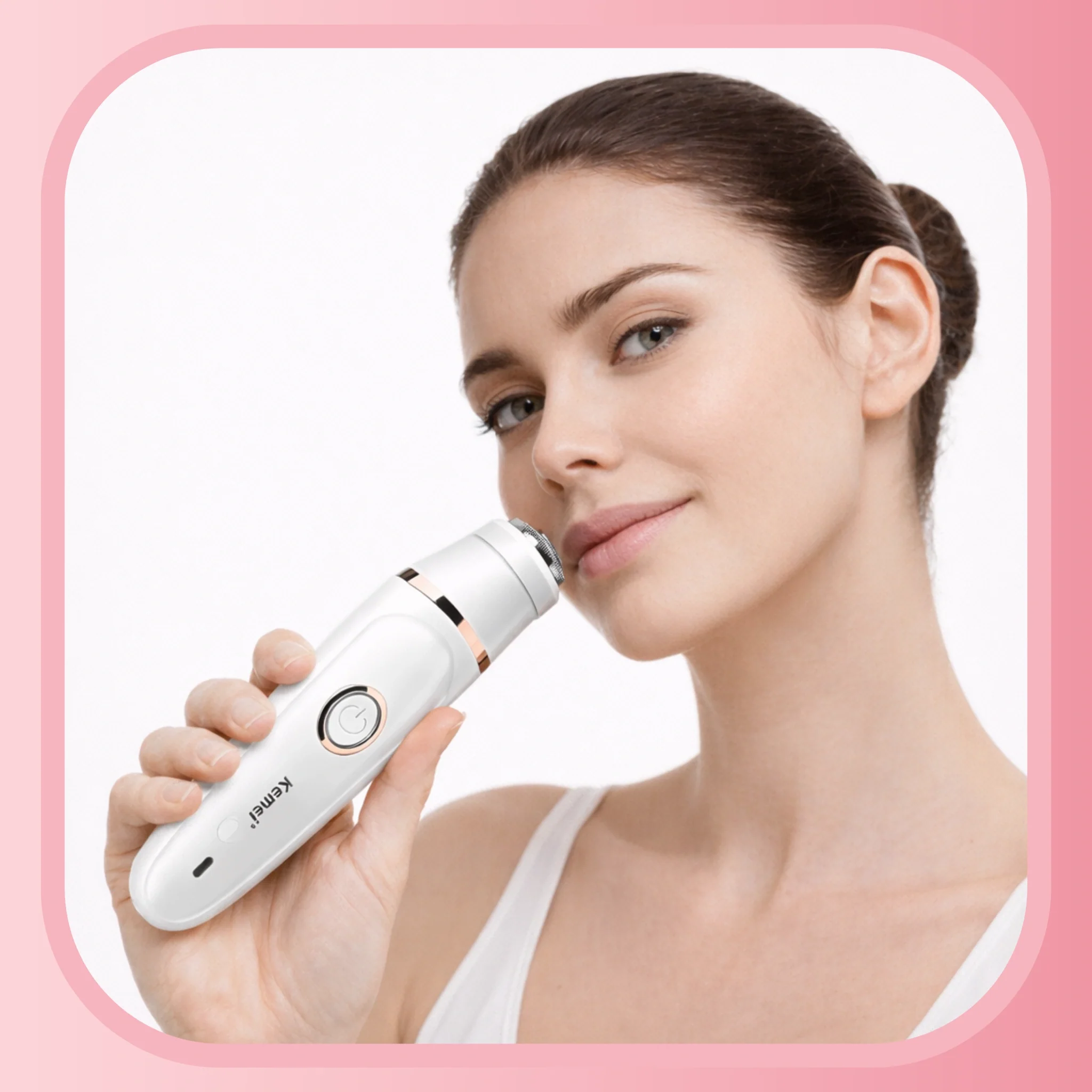 7 in 1 Waterproof Cordless Face Hair Remover Hair Trimmer Shaver