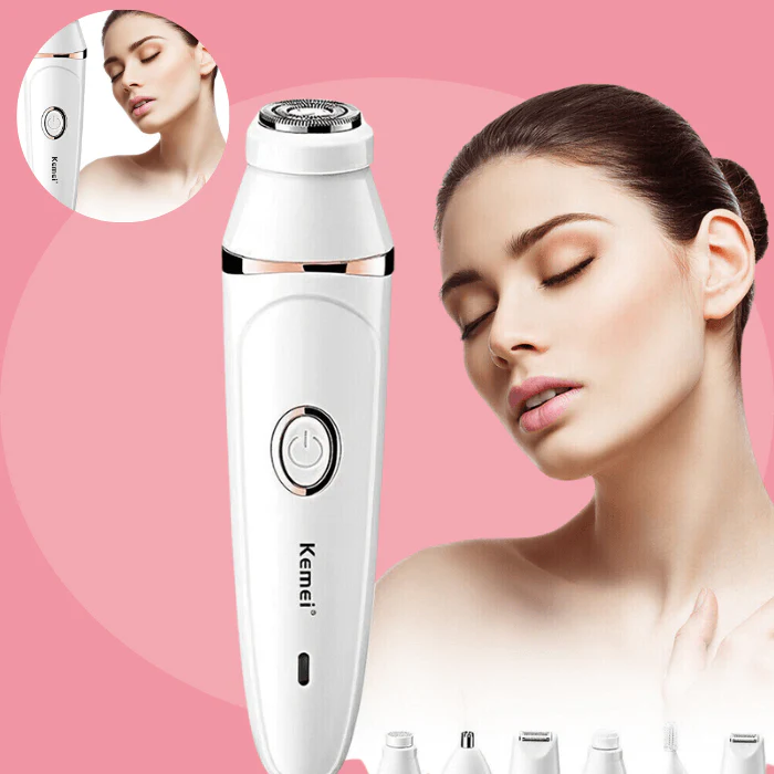 7 in 1 Waterproof Cordless Face Hair Remover Hair Trimmer Shaver - Image 2