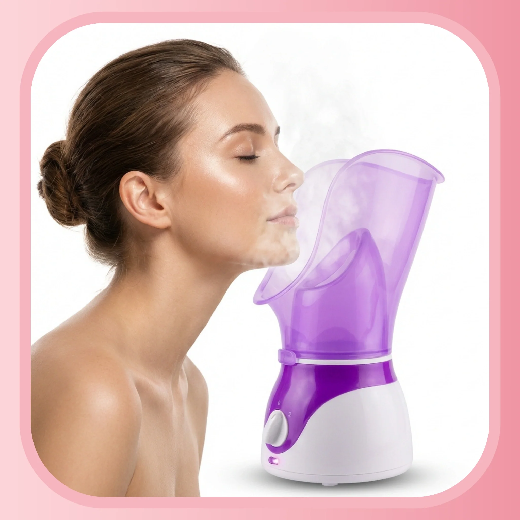 Face Steamer Deep Cleanser Heat Sprayer Facial Steaming Device