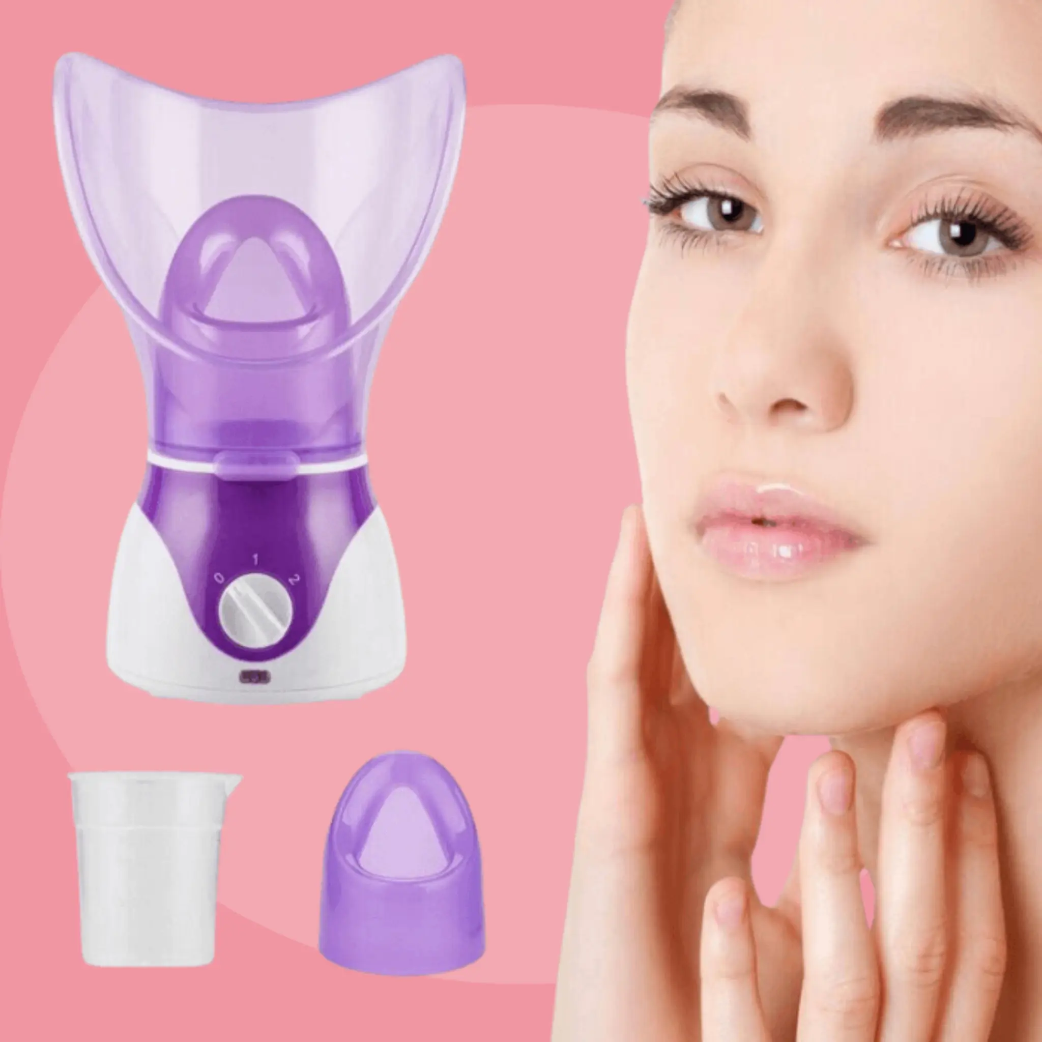 Face Steamer Deep Cleanser Heat Sprayer Facial Steaming Device - Image 2