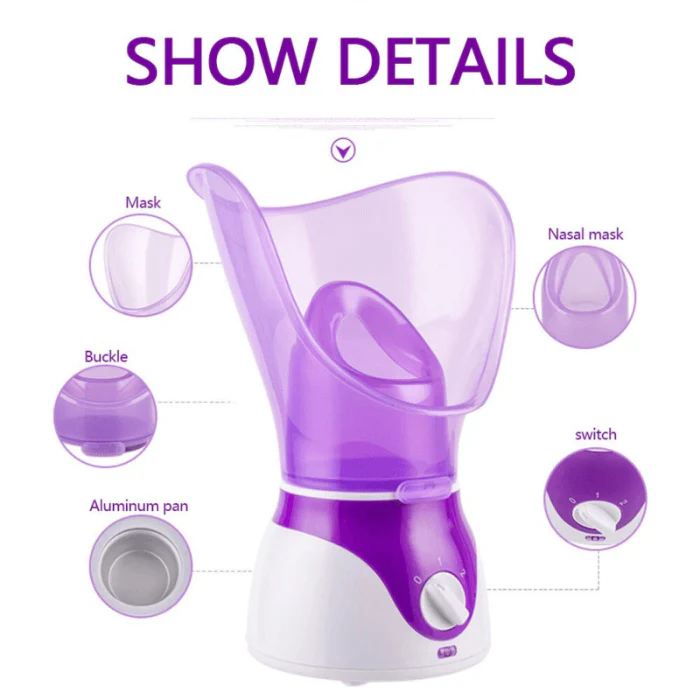 Face Steamer Deep Cleanser Heat Sprayer Facial Steaming Device - Image 3