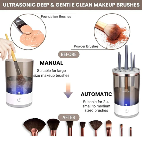 Electric Makeup Brush Cleaner And  Dryer Machine - Image 5