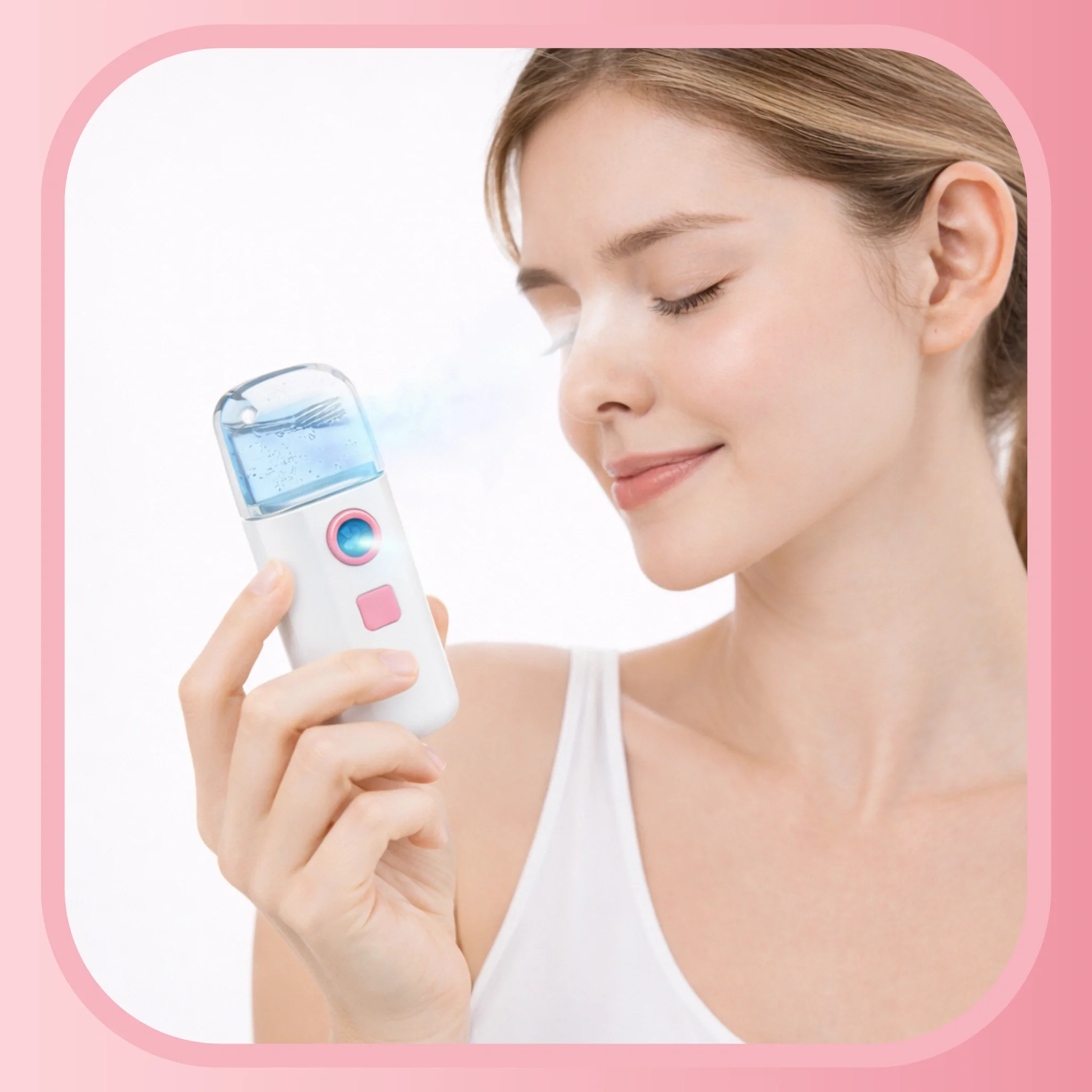 Eyes Mist Sprayer Facial Steamer Portable Humidifier