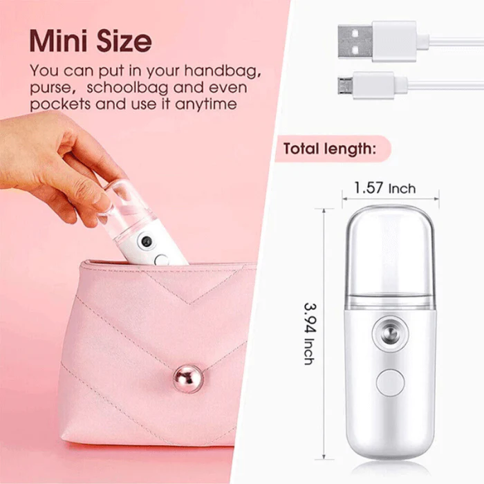 Eyes Mist Sprayer Facial Steamer Portable Humidifier - Image 4