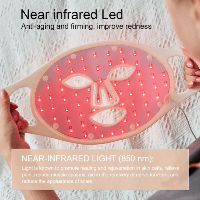 Lamorevia Silicon LED Phototherapy Beauty Face Mask - Image 9