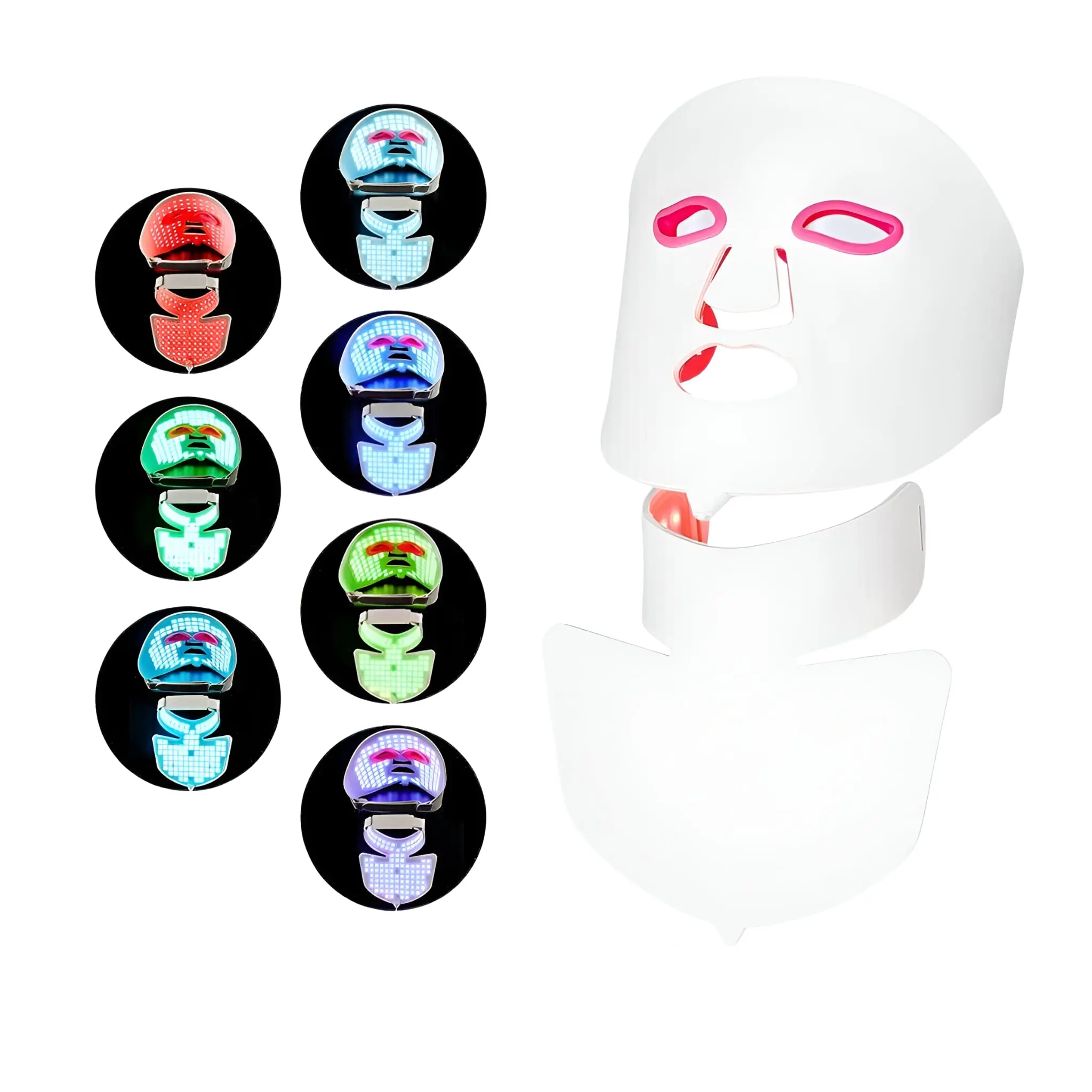 7 Colours Red Light Therapy Beauty Mask - Image 10