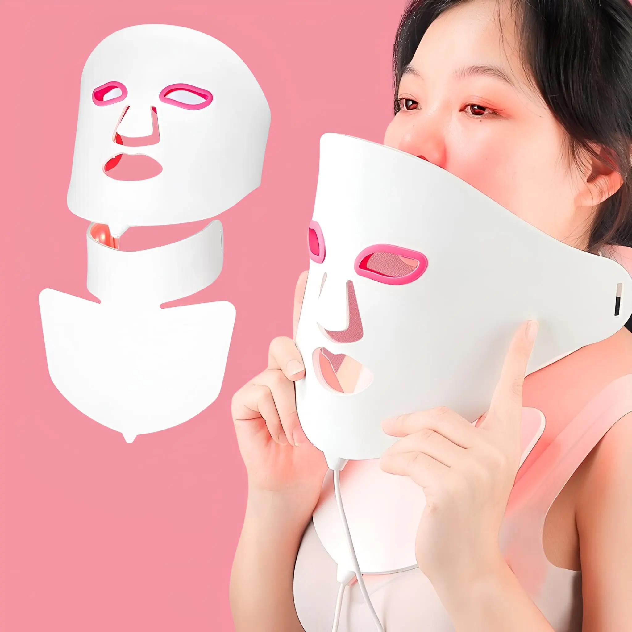 7 Colours Red Light Therapy Beauty Mask - Image 2