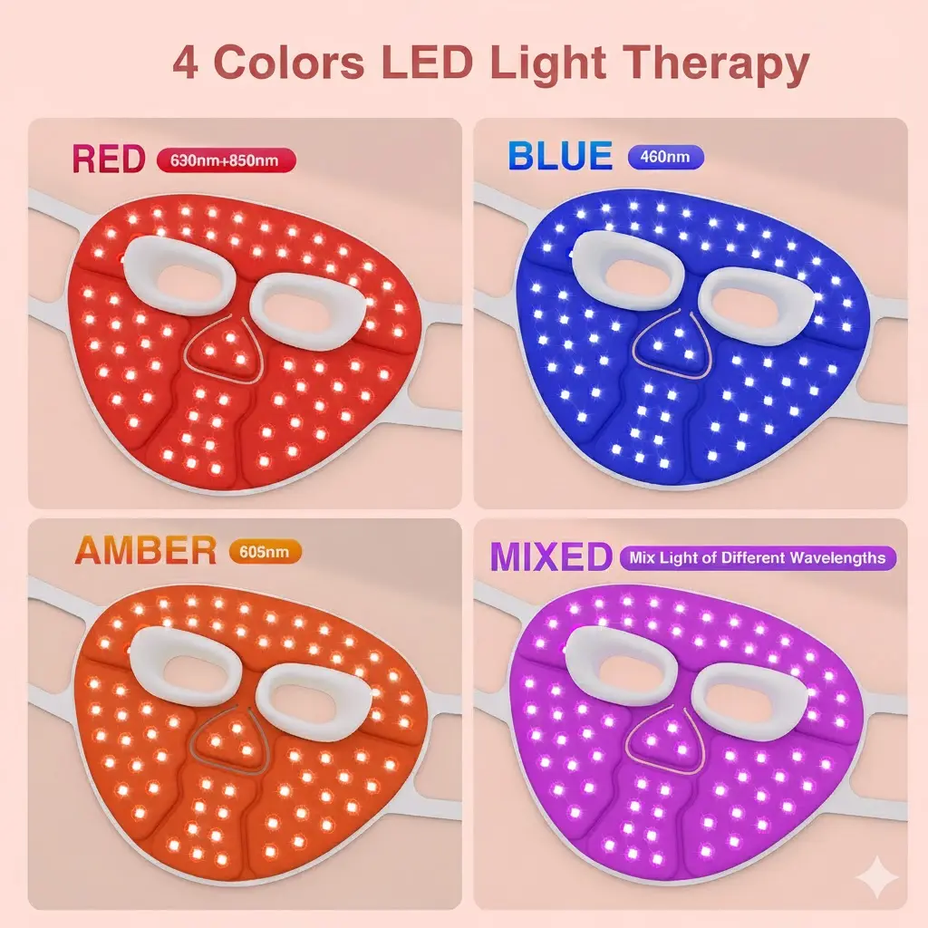 LED Light Mask for Skin Rejuvenation and Wrinkle Repair - Image 6