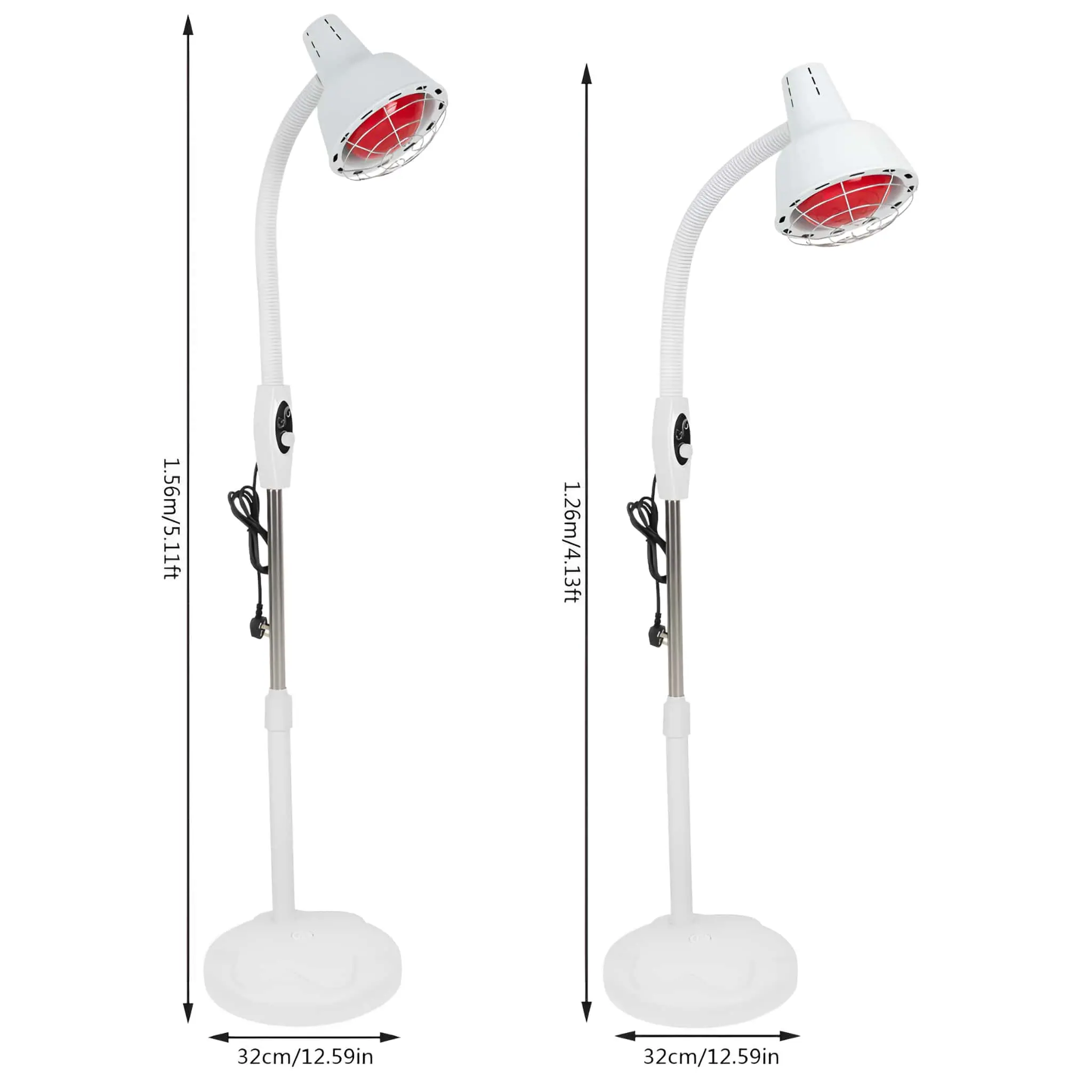 275W Infrared Heat Lamp with Stand - Image 3
