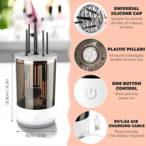 Electric Makeup Brush Cleaner And  Dryer Machine - Image 7