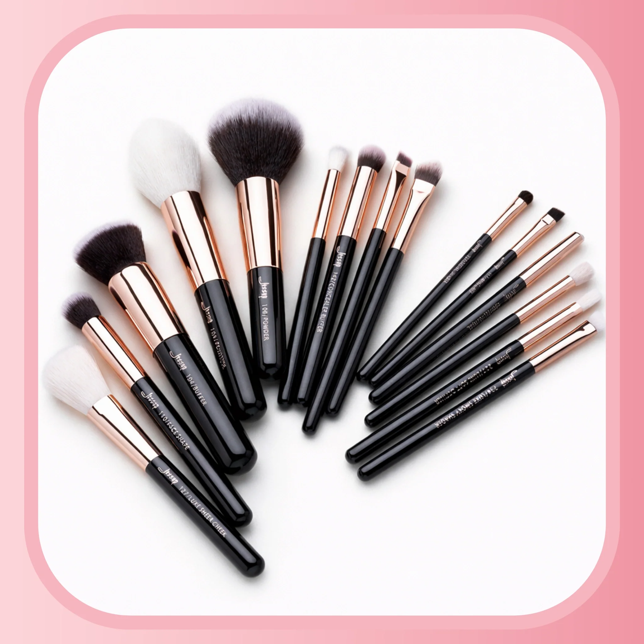 Jessup Makeup Brush Set Power Blending Beauty