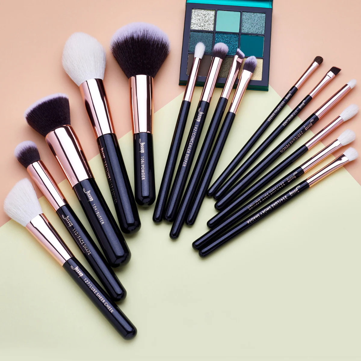 Jessup Makeup Brush Set Power Blending Beauty - Image 7