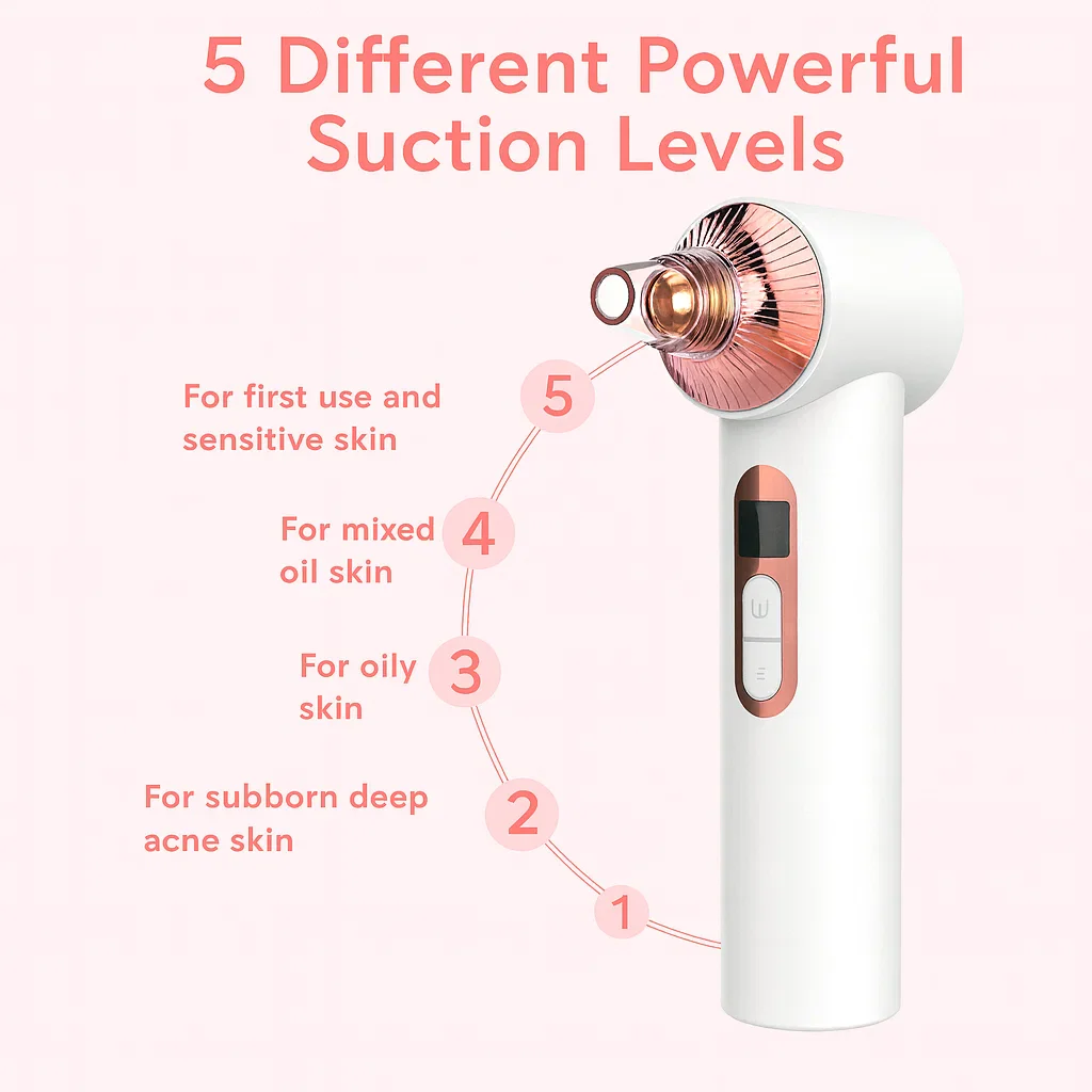 Microdermabrasion Pore Extractor For Clearer Skin And Light Therapy - Image 6