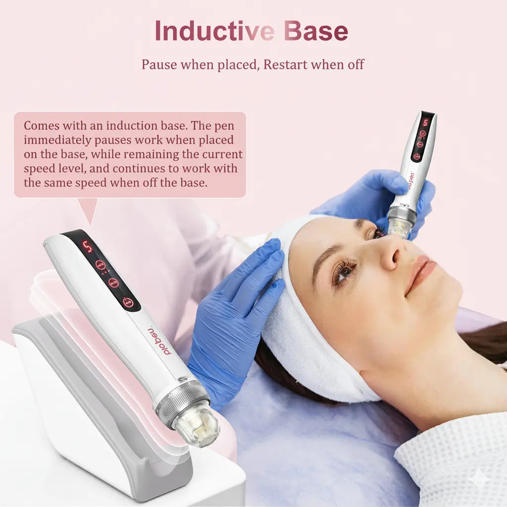 Microneedling Pen for Collagen Boost and Skincare Absorption - Image 6