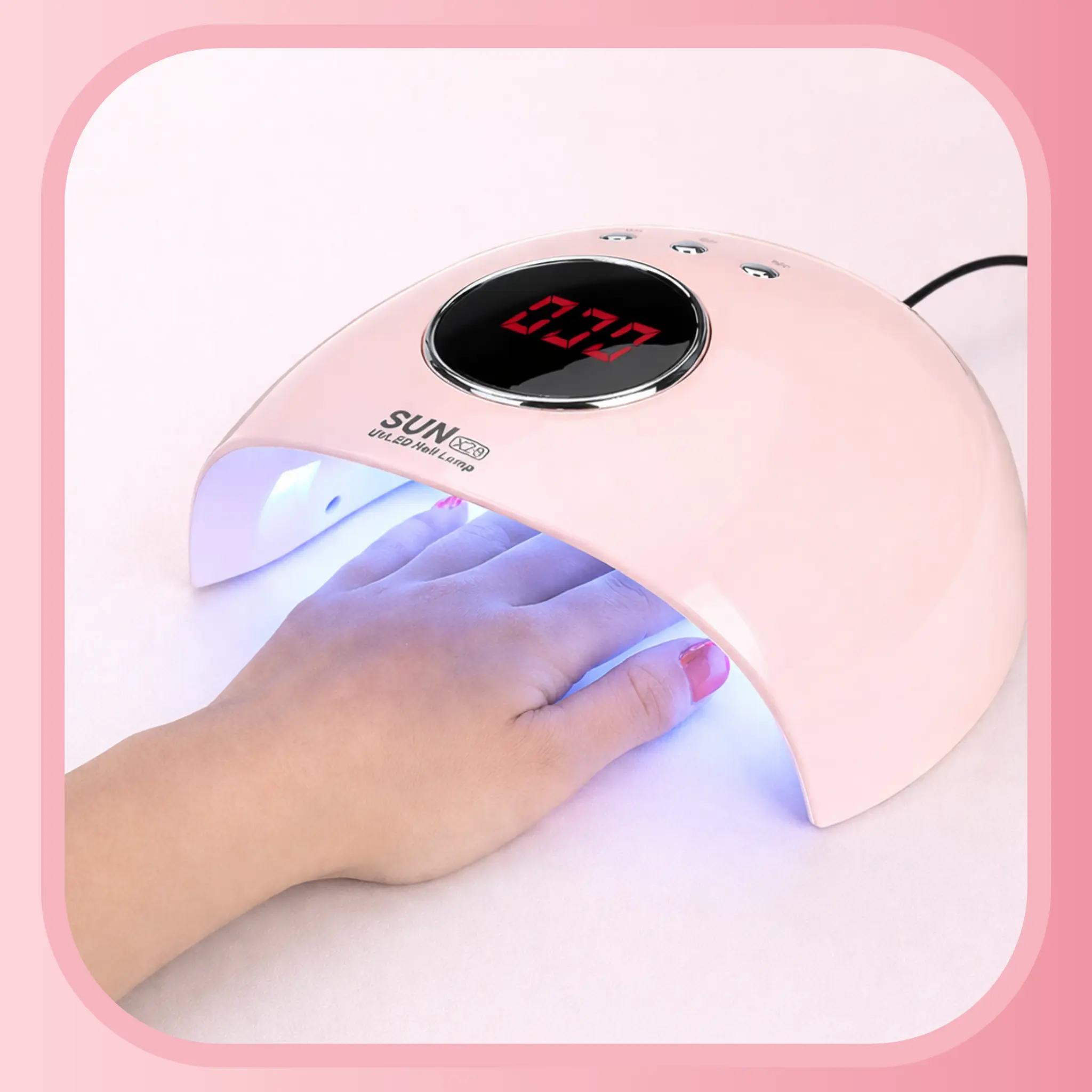UV LED Light Professional Lamp Nail Polish Dryer Art Gel Curing Device