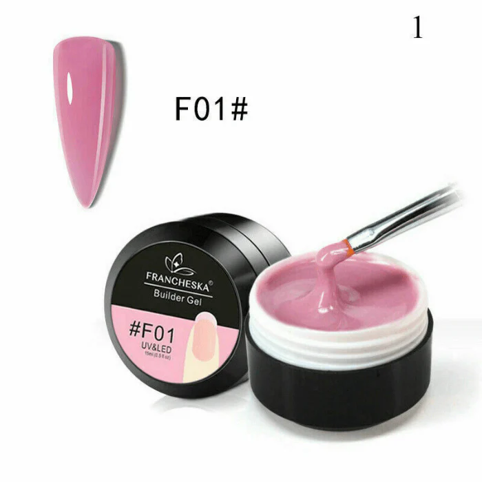 UV LED Manicure Nail Quick Building Gel Nails Extension Tip - Image 4