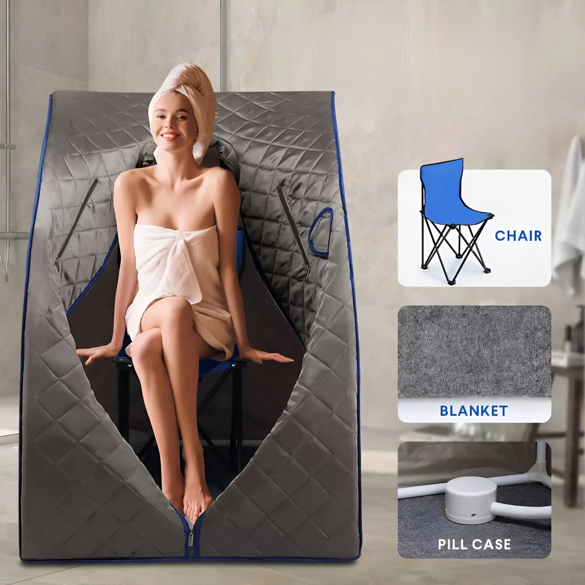 Therapeutic Steam Sauna Kit - Image 3