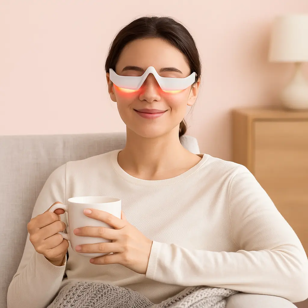 Red Light Eye Massager for Puffines Reduction and Fatigue Relief - Image 3