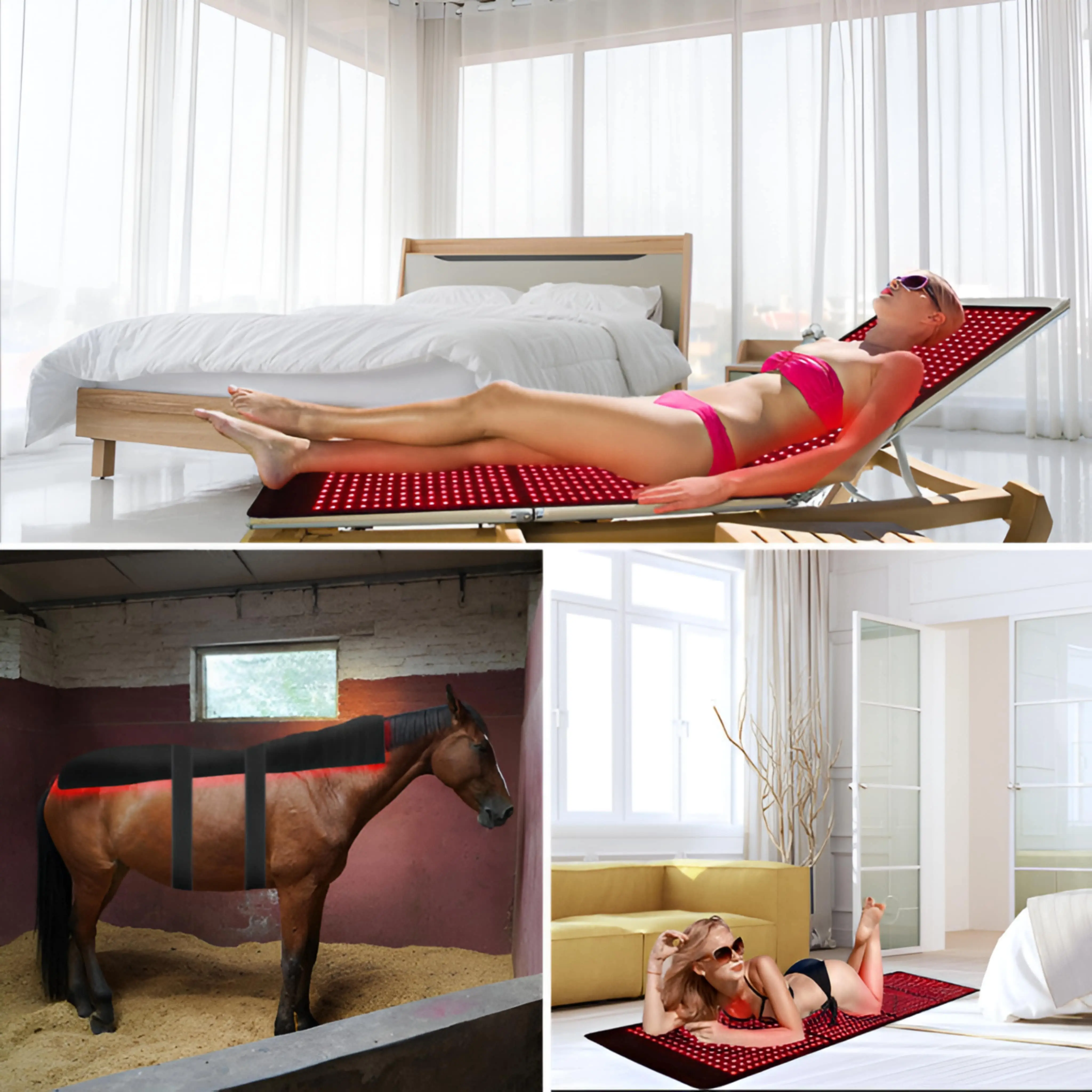 Red Light Therapy Mat with 960 LED Light - Image 3