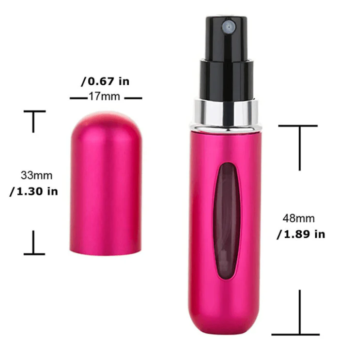 Mini Portable Pump Spray Refillable Perfume Bottle - Image 8