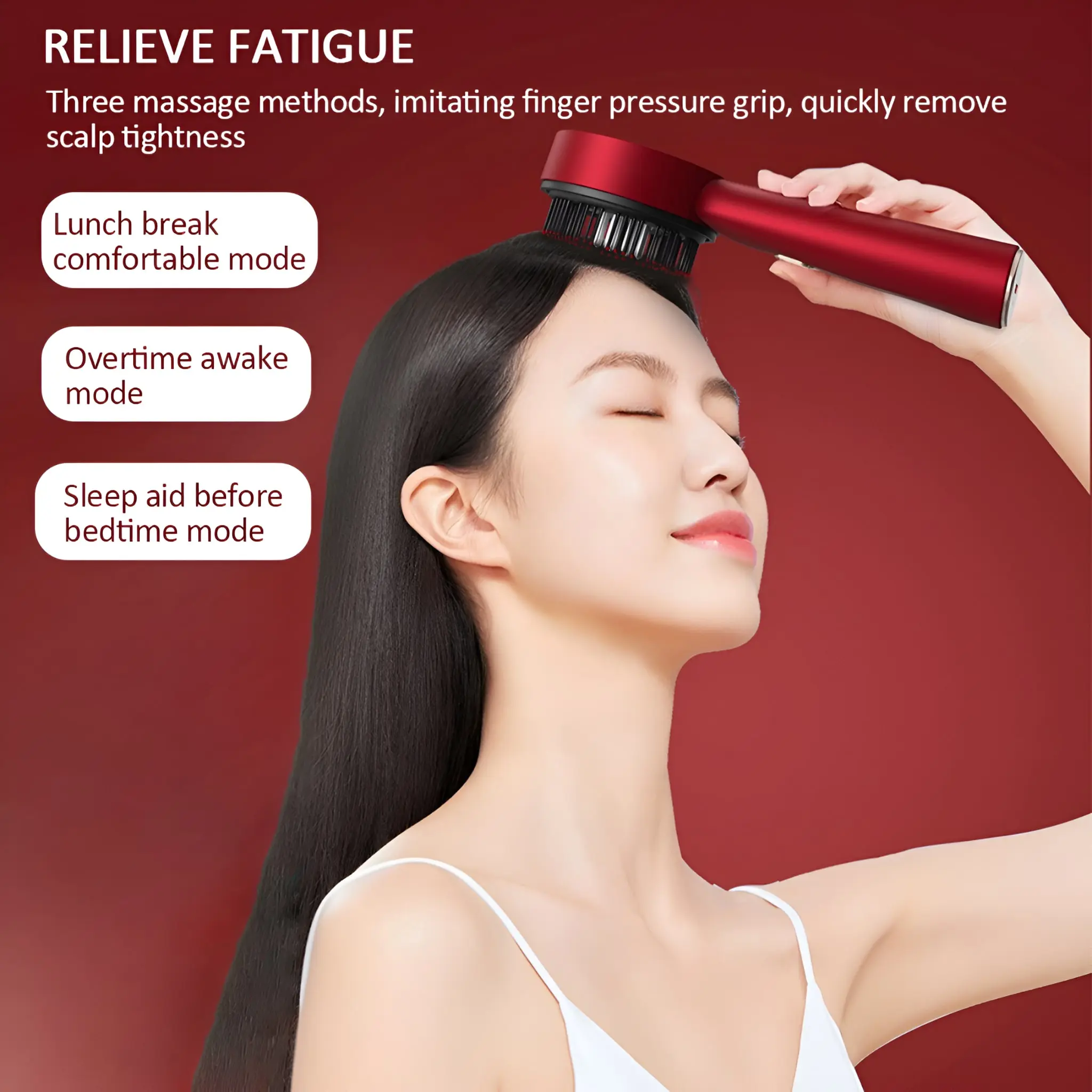 Electric Red Light Therapy Scalp Massager for Hair Growth - Image 7