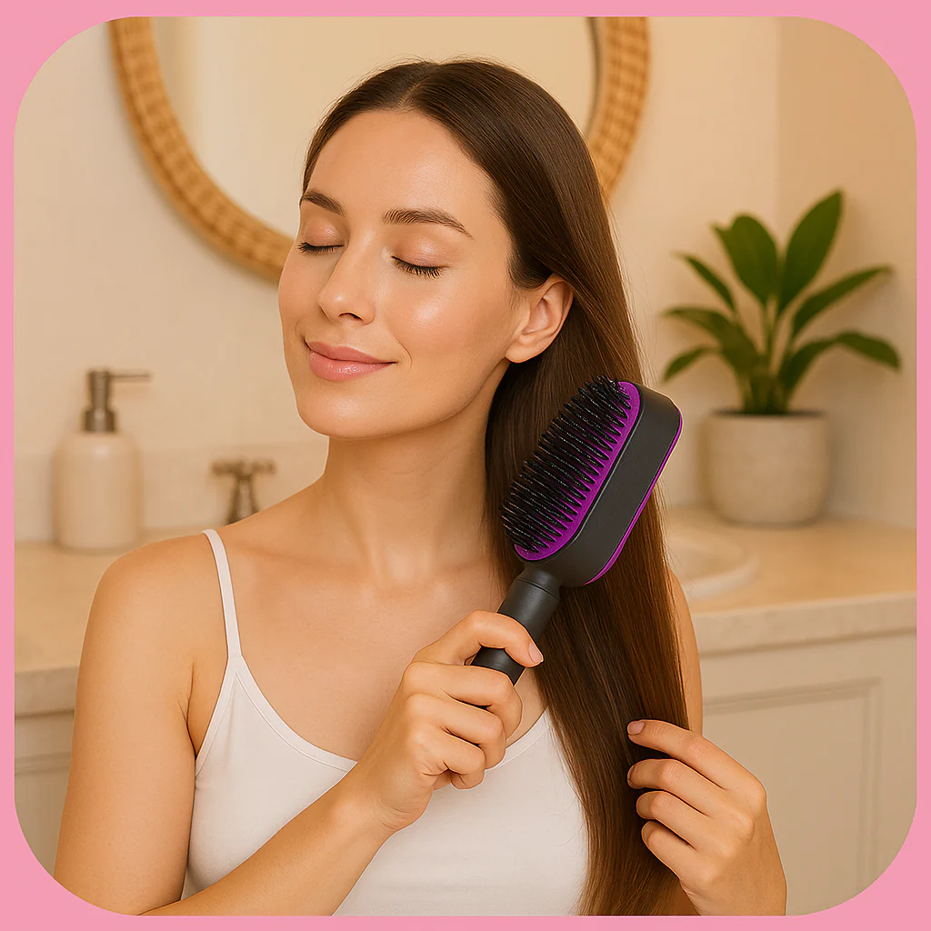 RefreshBrush™ Self-Cleaning Hair Tool for Women - Image 3