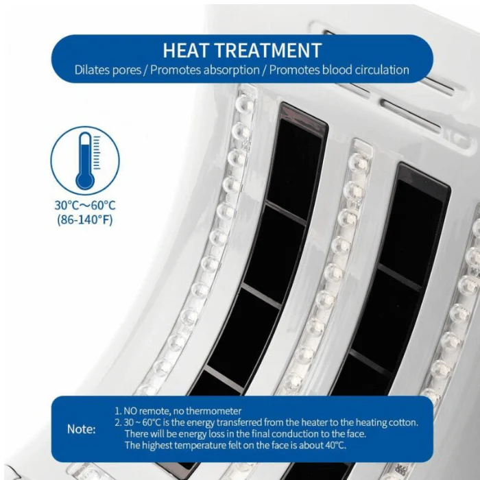 7 Colours LED Light Therapy Facial Skin Rejuvenation - Image 5
