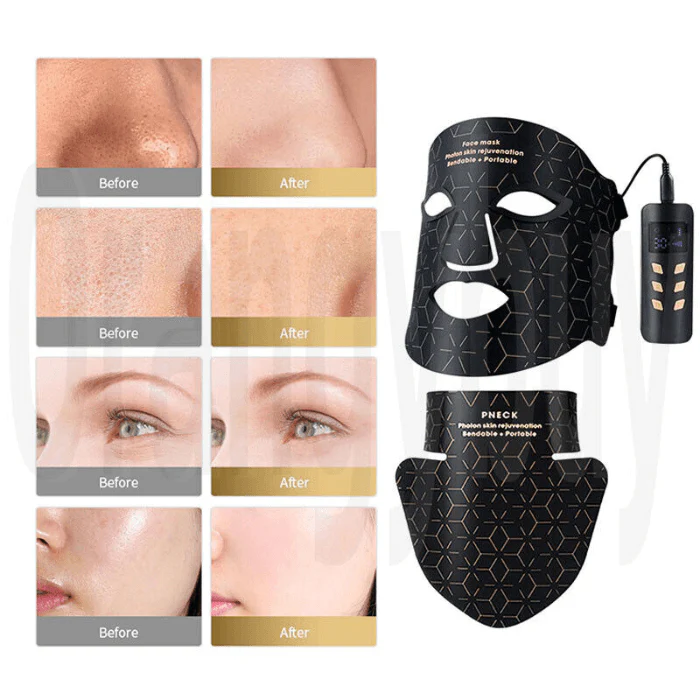 240-Light Infrared LED Mask for Face or Neck Advanced Skin Care - Image 3