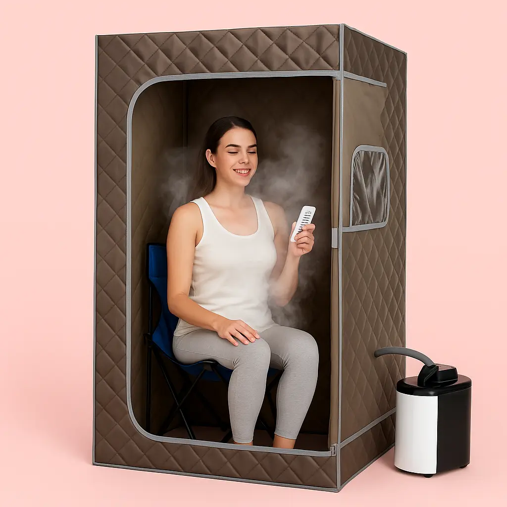 Steam Sauna Tent for Full-Body Detox and Deep Relaxation - Image 3