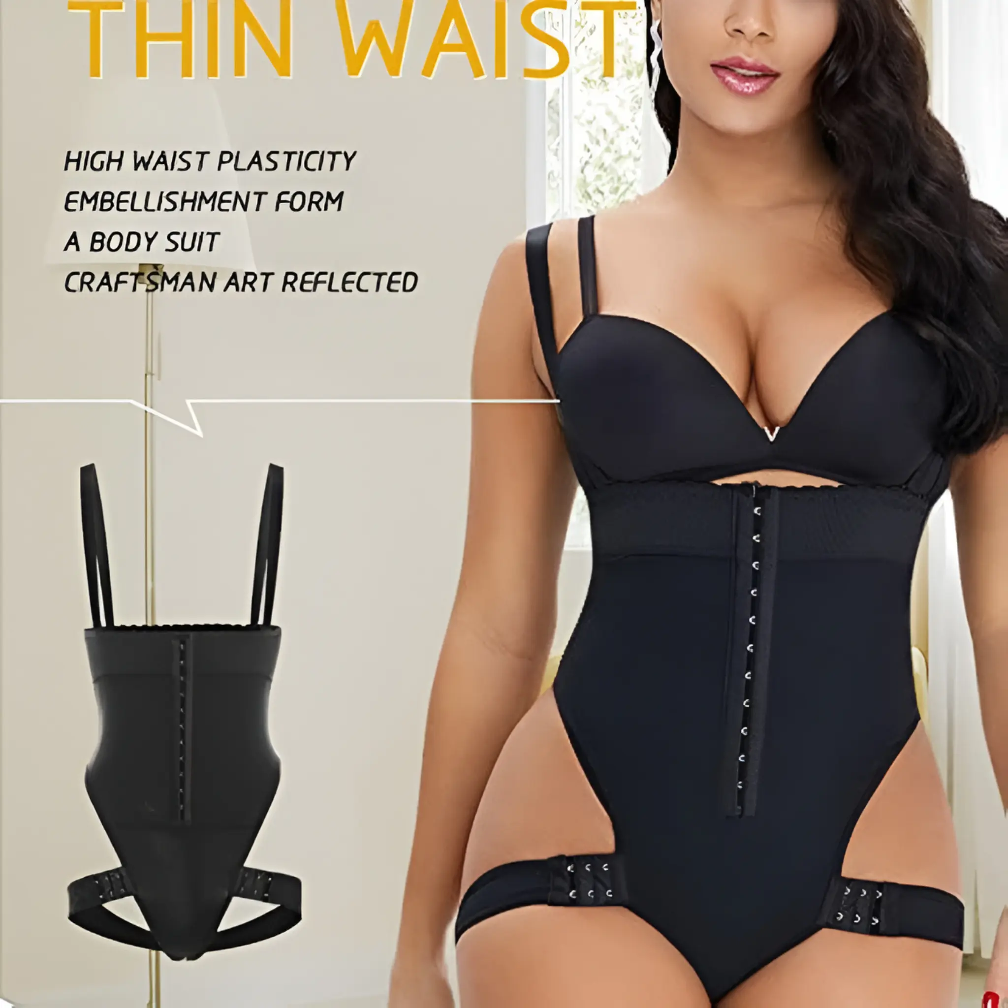 Faja Booty Bodysuit Tummy Control Butt Lift & Waist Trainer - Image 5